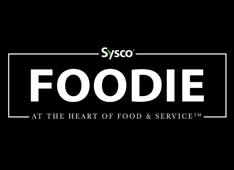 Logo of Sysco Foodie and tag line of At the Heart of Food and Service.
